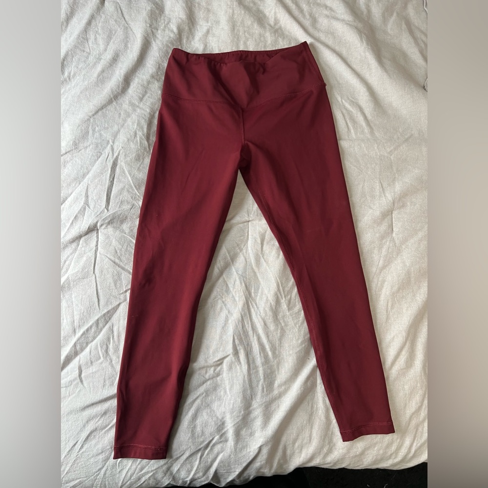 90 Degrees Maroon leggings